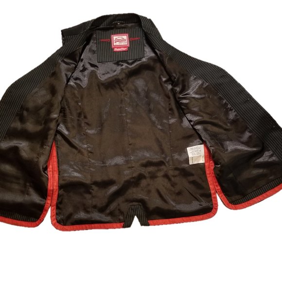 Vintage SuperDry Men's Pinstripe Wastecoat - Picture 7 of 10